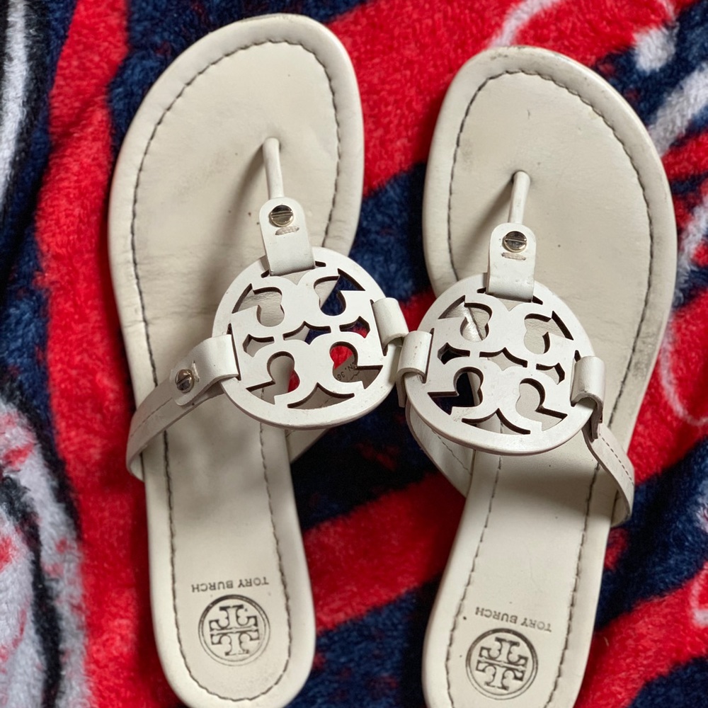 Tory burch miller sandals size 8